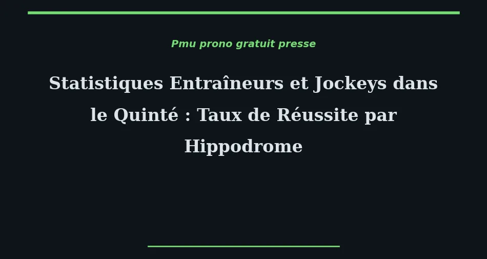 Entraîneurs et jockeys analysant les statistiques quinté devant les écrans de résultats à Longchamp